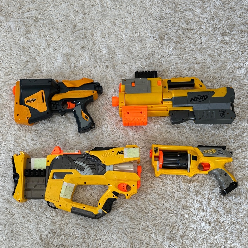 Nerf  Blaster Lot – Assorted Nerf Toy Guns